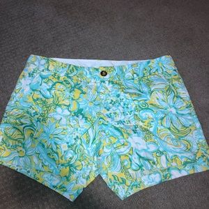 Lilly Pulitzer Callahan shorts size 10